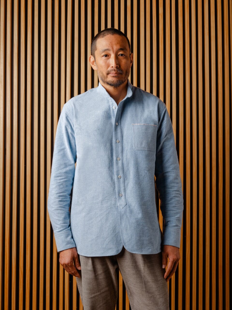 Brushed Selvedge Oxford Shirt Shirt a/c space 