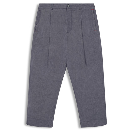 Japanese Denim Pleated Pant